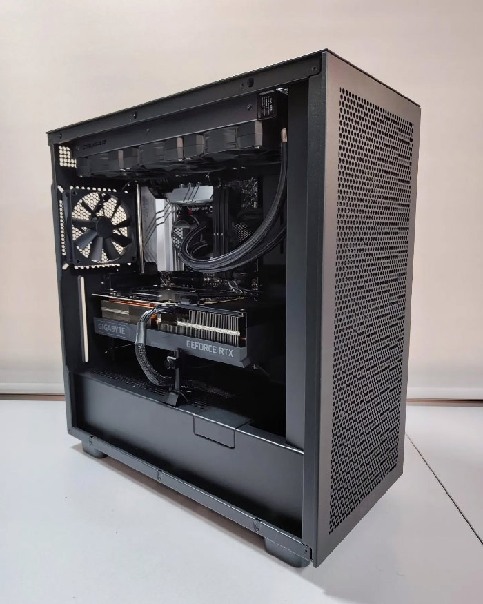 PC Gaming pure black