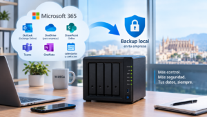 Backup local de Microsoft 365: protege los datos de tu empresa con un NAS